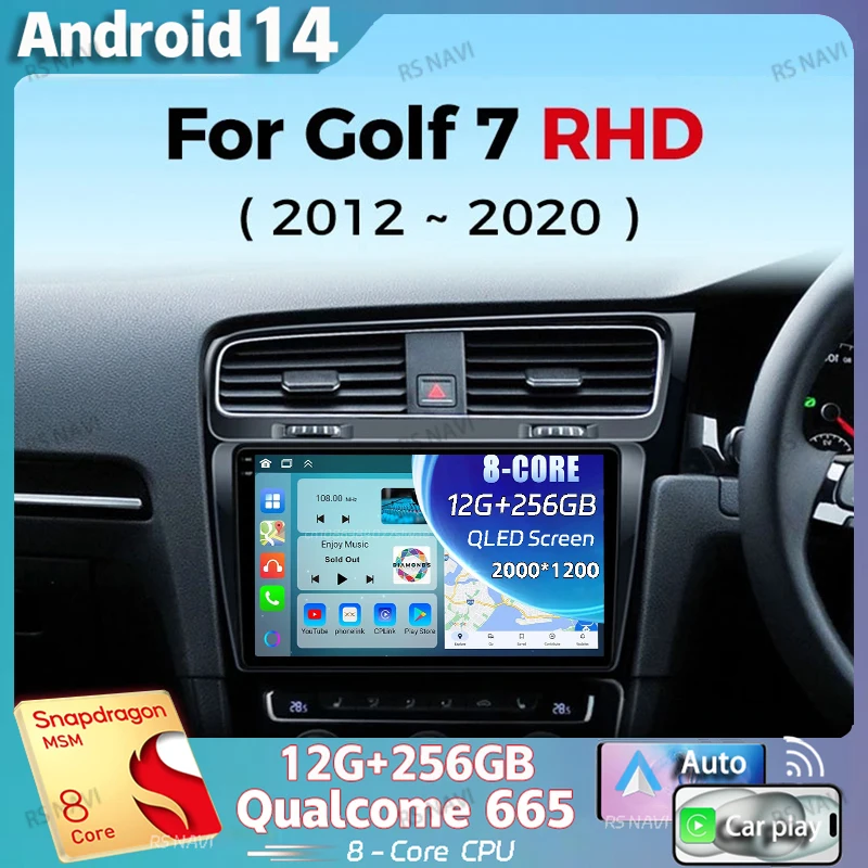 Android 14 For Volkswagen VW Golf 7 MK7 GTI 2012-2021 Stereo Car Radio Multimedia Video Player GPS AI Voice CarPlay
Android 14 For Volkswagen VW Golf 7 MK7 GTI 2012-2021 Stereo Car Radio Multimedia Video Player GPS AI Voice CarPlay