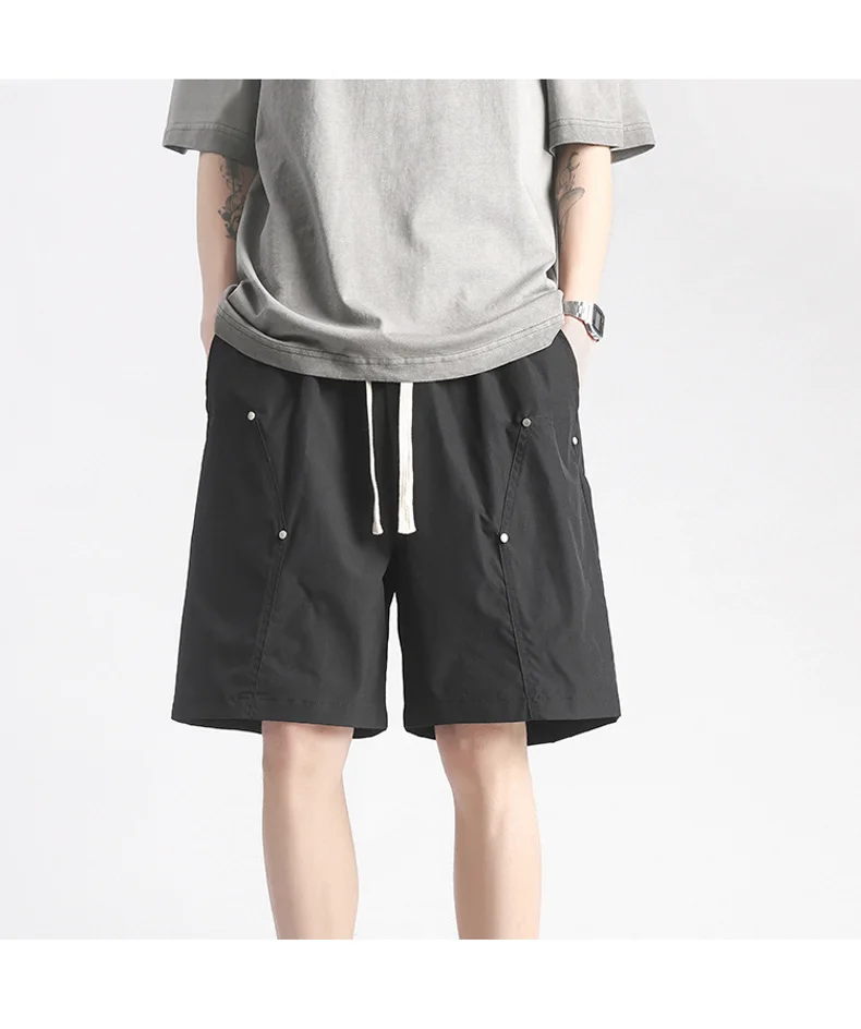 Men's Shorts Summer Casual Fashion Rivet Design Trend Jogging Sports pants Beach pants Cargo pants Street Black Men's Clothing
Men's Shorts Summer Casual Fashion Rivet Design Trend Jogging Sports pants Beach pants Cargo pants Street Black Men's Clothing