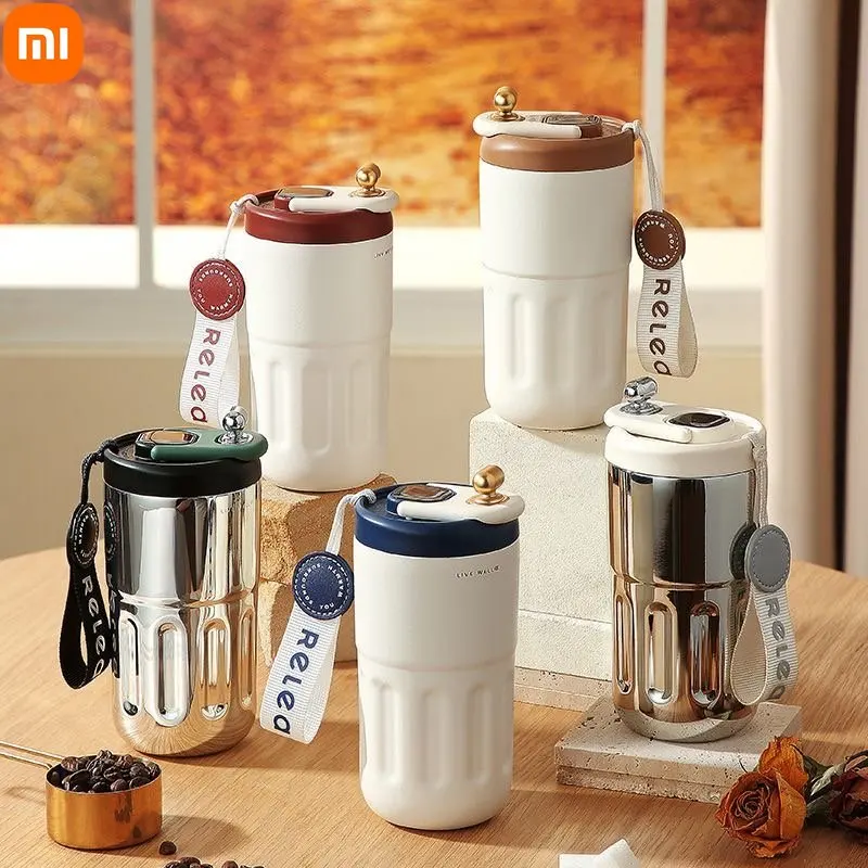 Умная кофейная кружка Xiaomi с температурным дисплеем, модный изоляционный термос, чашка, портативная чашка для воды из нержавеющей стали, умная кофейная чашка
Умная кофейная кружка Xiaomi с температурным дисплеем, модный изоляционный термос, чашка, портативная чашка для воды из нержавеющей стали, умная кофейная чашка