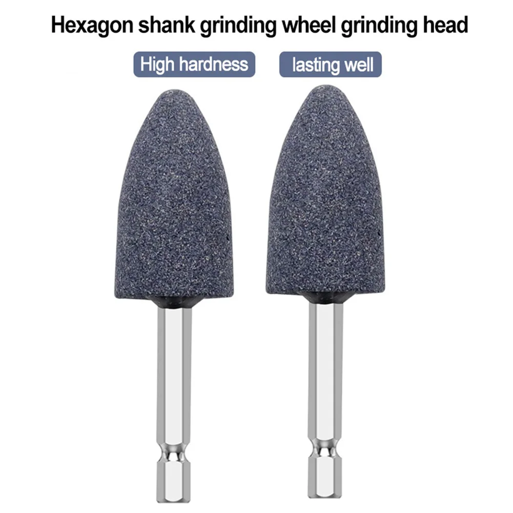 2Pcs Grinding Wheel Polishing Bit 6.3mm Hexagonal Shank Sharpening Head Portable Grinding Drill Tool For Grinder Rotary Tools
2Pcs Grinding Wheel Polishing Bit 6.3mm Hexagonal Shank Sharpening Head Portable Grinding Drill Tool For Grinder Rotary Tools