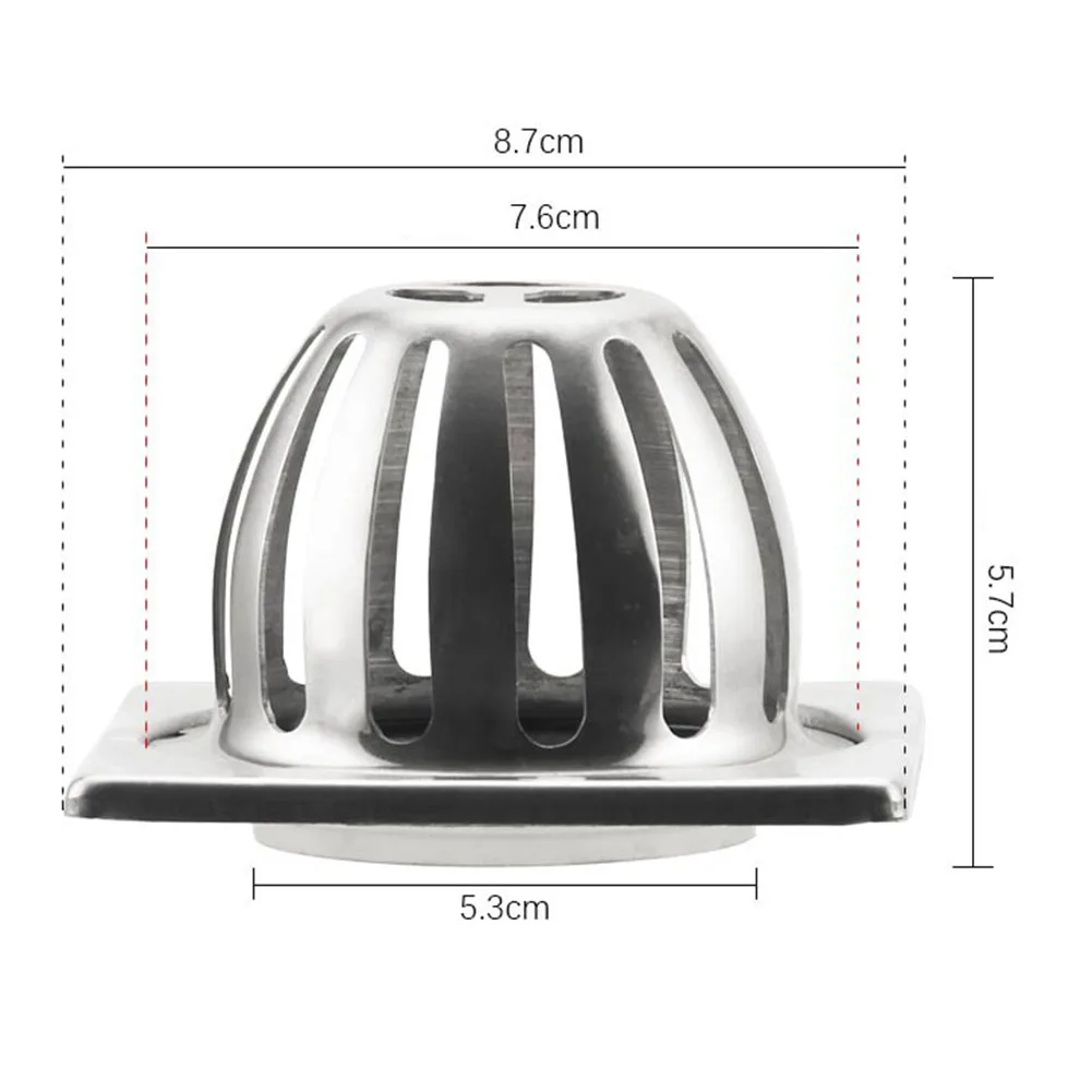 New Balcony Floor Drain Drainage Drain Anti Clogging Antirust Durable Rat Prevention Silver Balconies Exhaust Pipes
New Balcony Floor Drain Drainage Drain Anti Clogging Antirust Durable Rat Prevention Silver Balconies Exhaust Pipes