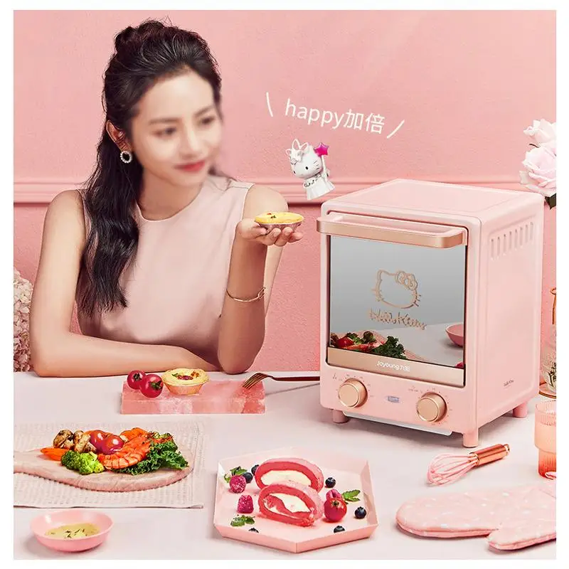 Cartoon Anime Hello Kittys Kitchen Electric Oven Household 12L Capacity Mini Multifunctional Automatic Cake Baking Machine Oven
Cartoon Anime Hello Kittys Kitchen Electric Oven Household 12L Capacity Mini Multifunctional Automatic Cake Baking Machine Oven