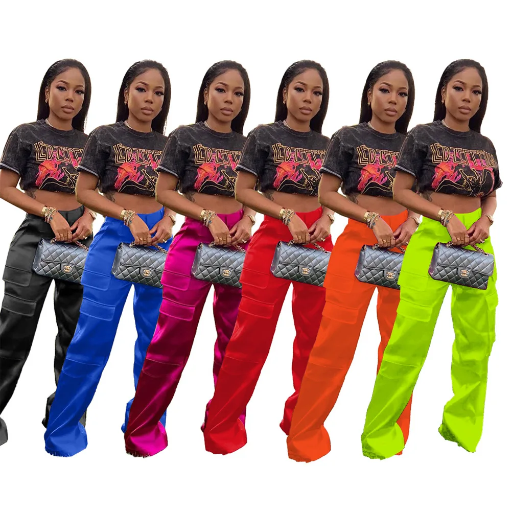 Fashion Y2k Streetwear Cargo Pants Women Clothes Casual Solid Color Joggers Baggy Multi Pockets Ladies Flare Trouser Sweatpants
Fashion Y2k Streetwear Cargo Pants Women Clothes Casual Solid Color Joggers Baggy Multi Pockets Ladies Flare Trouser Sweatpants