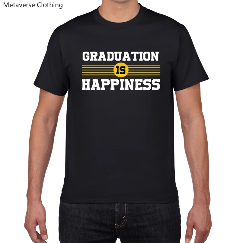 Graduation Is Happiness Funny T-Shirts Men's Oversized Cotton Tops Streetwear Tee Shirts Boy's Casual Short Sleeve Tees
Graduation Is Happiness Funny T-Shirts Men's Oversized Cotton Tops Streetwear Tee Shirts Boy's Casual Short Sleeve Tees