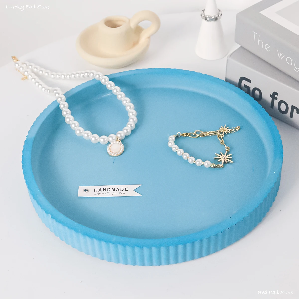 Stripe Tray Silicone Mold Resin Concrete Round Coaster Mould DIY Fruit Dessert Jewelry Storage Tray Molds Home Ceramic Decor
Stripe Tray Silicone Mold Resin Concrete Round Coaster Mould DIY Fruit Dessert Jewelry Storage Tray Molds Home Ceramic Decor