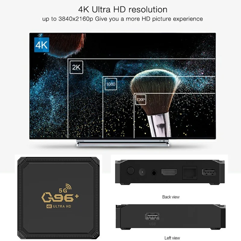 8GB+128GB TV Box 4k HD TV Box 5G TV Network Set-Top Box Digital Player Android Smartv Receivers Home Audio
8GB+128GB TV Box 4k HD TV Box 5G TV Network Set-Top Box Digital Player Android Smartv Receivers Home Audio