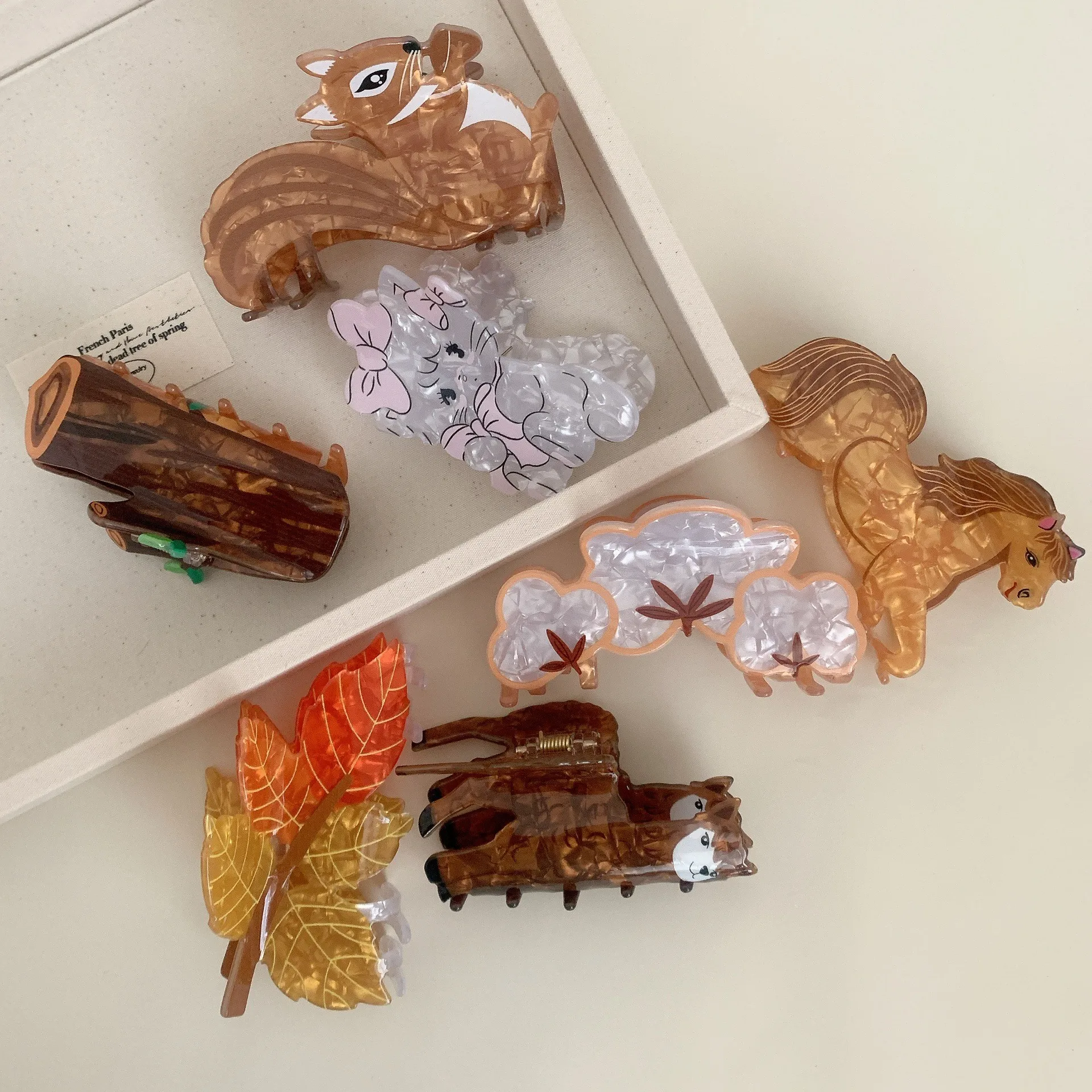 New Forest Animal Hair Claw clip Cute Cartoon Horse alpaca Acrylic Grab Hair Clip Shark Clip for Woman Hairpin Hair Accessories
New Forest Animal Hair Claw clip Cute Cartoon Horse alpaca Acrylic Grab Hair Clip Shark Clip for Woman Hairpin Hair Accessories