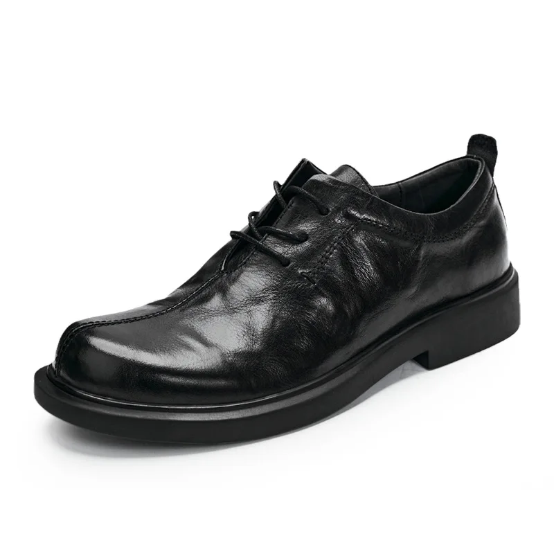 Real Soft Leather Men's Casual Business Shoes Luxury Handmade Quality Genuine Leather Designer Retro Wedding Social Shoes Man
Real Soft Leather Men's Casual Business Shoes Luxury Handmade Quality Genuine Leather Designer Retro Wedding Social Shoes Man