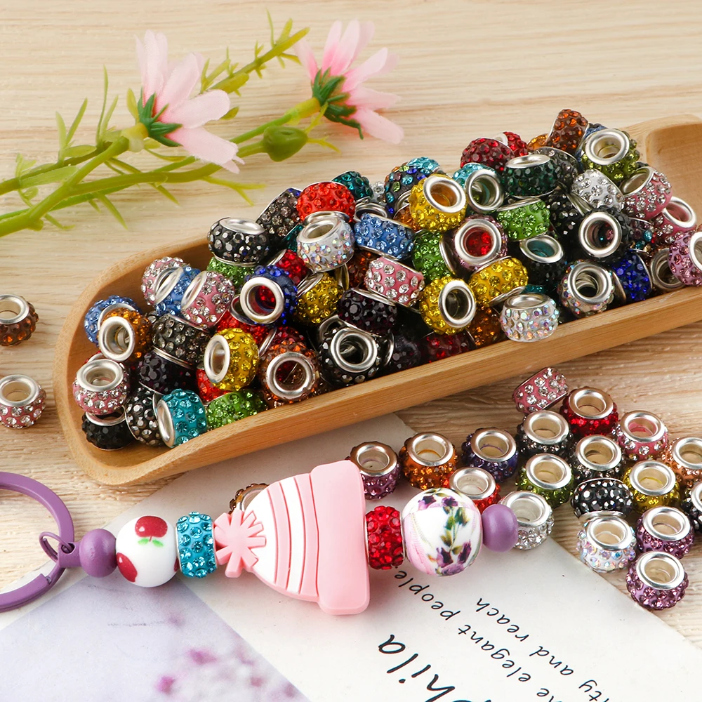 11MM Crystal Bead 20/50Pcs Rhinestone Crystal Metal Spacer Beads For DIY Making Bracelet Gift Necklace Accessories
11MM Crystal Bead 20/50Pcs Rhinestone Crystal Metal Spacer Beads For DIY Making Bracelet Gift Necklace Accessories