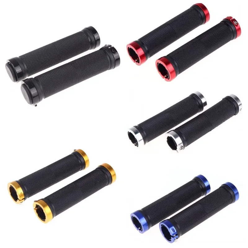 Cycling Lockable Handle Grip For Bicycle MTB Road Bike Handlebar Aluminum Alloy + Rubber 7 Colors GUB 113
Cycling Lockable Handle Grip For Bicycle MTB Road Bike Handlebar Aluminum Alloy + Rubber 7 Colors GUB 113