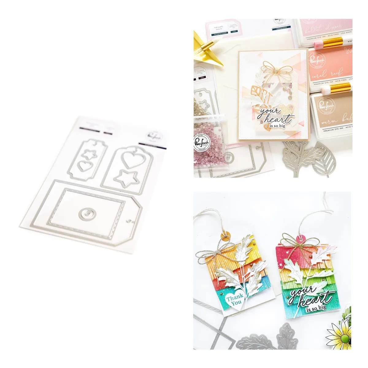 

New Shaker Tag Book 2023 New Metal Cutting Dies DIY Scrapbooking Paper Craft Handmade Make Album Card Punch Embossing Template