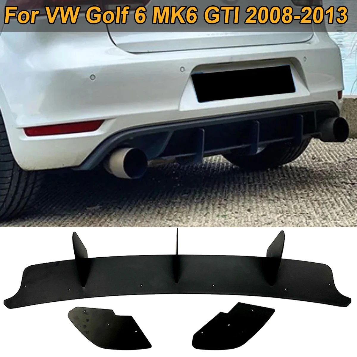 Для VW Golf 6 MK6 GTI 2008 2009 2010 2011 2012 2013 диффузор заднего бампера боковой разветвитель чехол спойлера Комплект кузова автомобильные аксессуары
Для VW Golf 6 MK6 GTI 2008 2009 2010 2011 2012 2013 диффузор заднего бампера боковой разветвитель чехол спойлера Комплект кузова автомобильные аксессуары