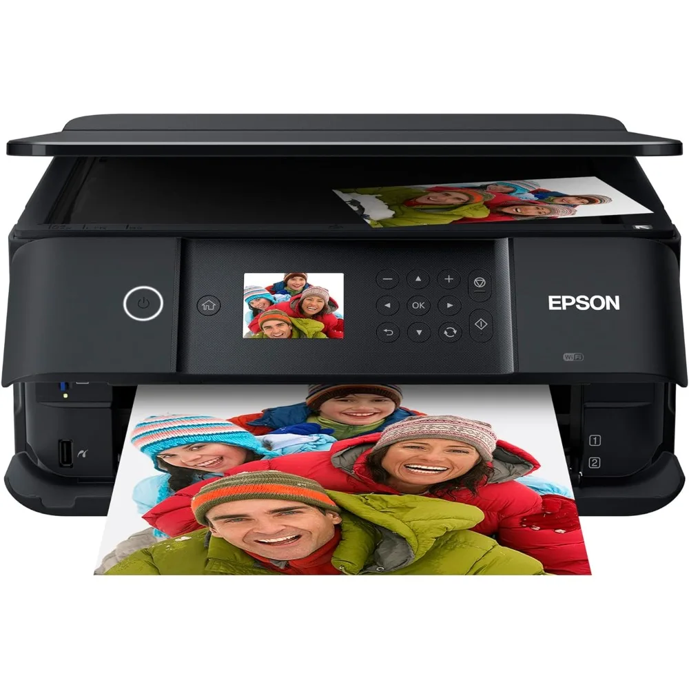 Epson expressions Premium XP-6100 беспроводной цветной фотопринтер со сканером и КОПИРОМ, черный, средний
Epson expressions Premium XP-6100 беспроводной цветной фотопринтер со сканером и КОПИРОМ, черный, средний
