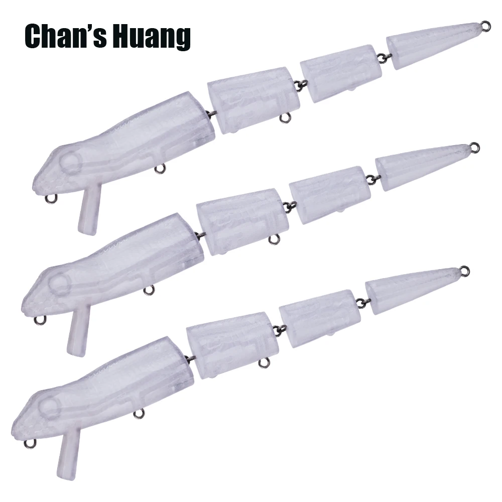 Chan's Huang 5PCS / LOT 22CM 53G / 8.66INCH 1.87OZ Lisard Unpainted Fishing Lures Floating 3 Joints Bait Cabrite Swimbait Blanks
Chan's Huang 5PCS / LOT 22CM 53G / 8.66INCH 1.87OZ Lisard Unpainted Fishing Lures Floating 3 Joints Bait Cabrite Swimbait Blanks