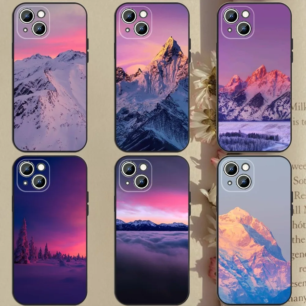 Sunset Snow Mountain Phone Case Phone Case For Apple iPhone 15,14,13,12,11,XS,XR,X,8,7,Pro,Max,Plus,mini Silicone Black Cover
Sunset Snow Mountain Phone Case Phone Case For Apple iPhone 15,14,13,12,11,XS,XR,X,8,7,Pro,Max,Plus,mini Silicone Black Cover