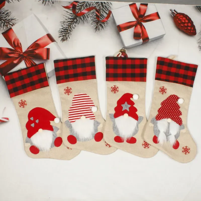 Faceless Santa Claus Christmas Socks Candy Socks Christmas Tree Hanging Scene Dress Gift Children's Leg Warmers
Faceless Santa Claus Christmas Socks Candy Socks Christmas Tree Hanging Scene Dress Gift Children's Leg Warmers