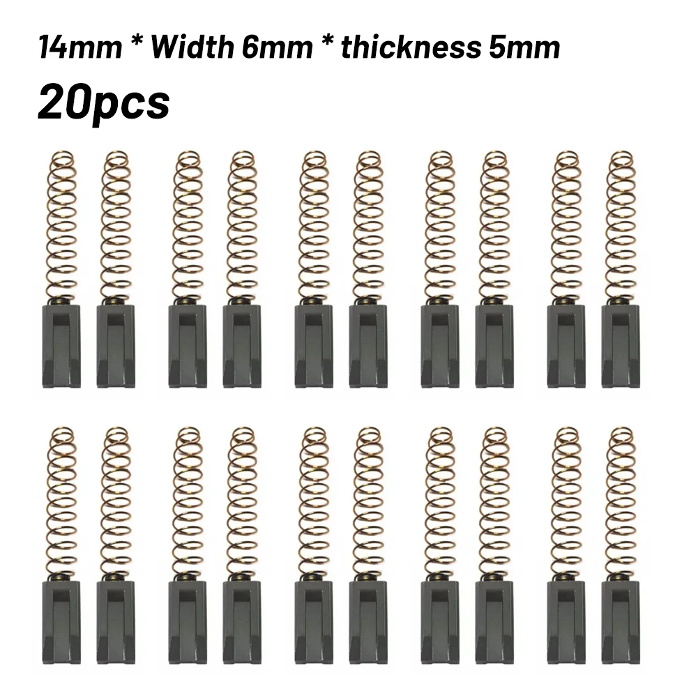 10Pairs Carbon Brush Air Carbon Brush For Triac S/PID Hot Air Welding Plastic Welding Machine Motor For Power Tool Accessory
10Pairs Carbon Brush Air Carbon Brush For Triac S/PID Hot Air Welding Plastic Welding Machine Motor For Power Tool Accessory