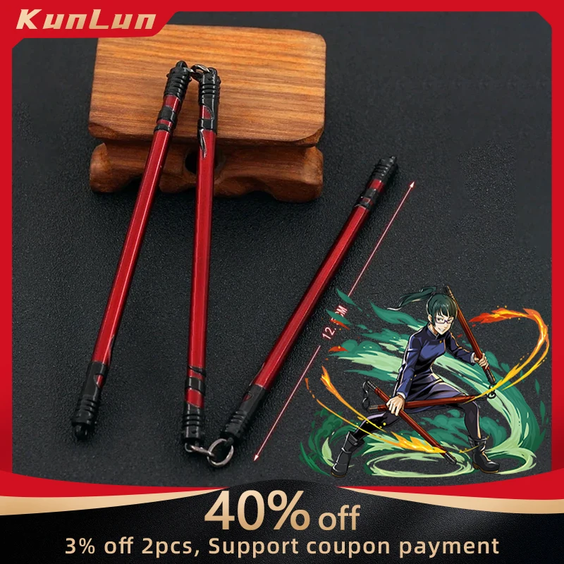 Anime Jujutsu Kaisen Peripherals Weapon Geto Suguru Youyun Three Section Staff Metal Katana Model Replic Animes Figure Sword Toy
Anime Jujutsu Kaisen Peripherals Weapon Geto Suguru Youyun Three Section Staff Metal Katana Model Replic Animes Figure Sword Toy