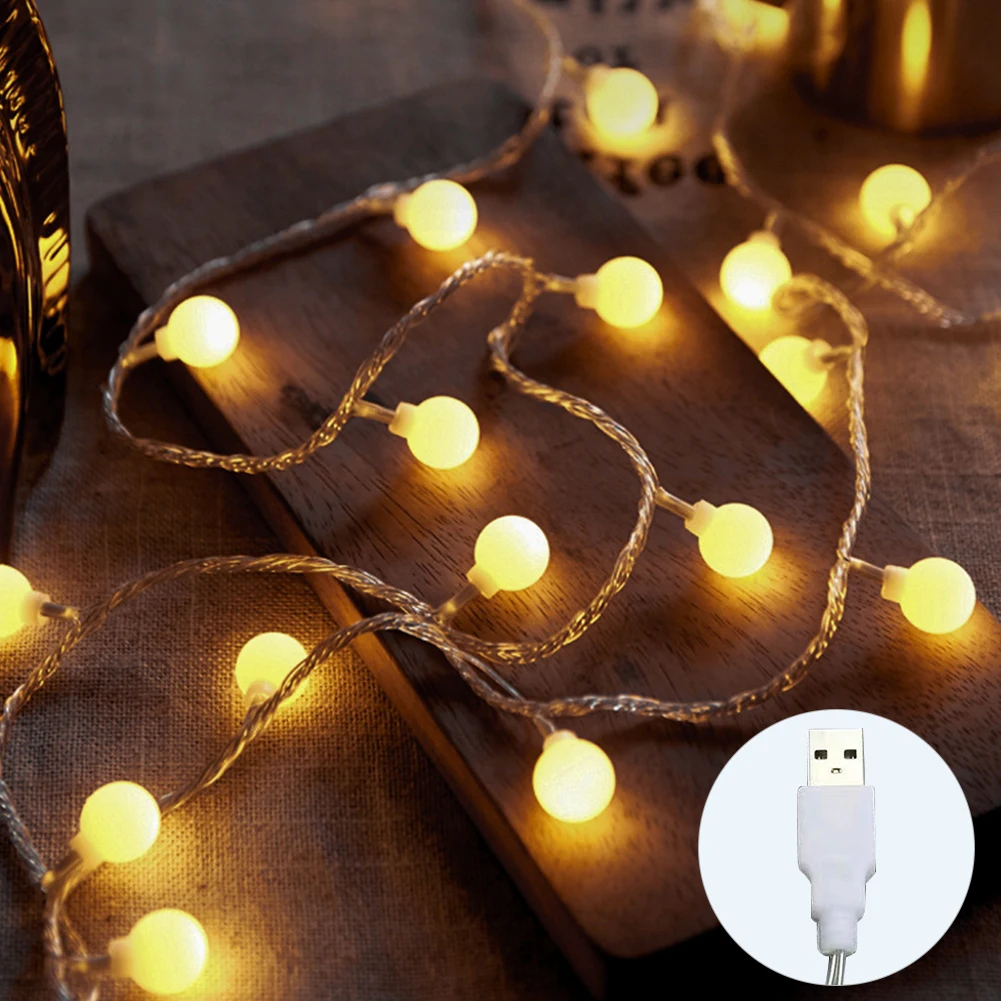 Patio Bedroom Fairy Romantic Crystal Globe Party Decor Indoor Outdoor USB Powered Garden Waterproof Wedding LED Light String
Patio Bedroom Fairy Romantic Crystal Globe Party Decor Indoor Outdoor USB Powered Garden Waterproof Wedding LED Light String