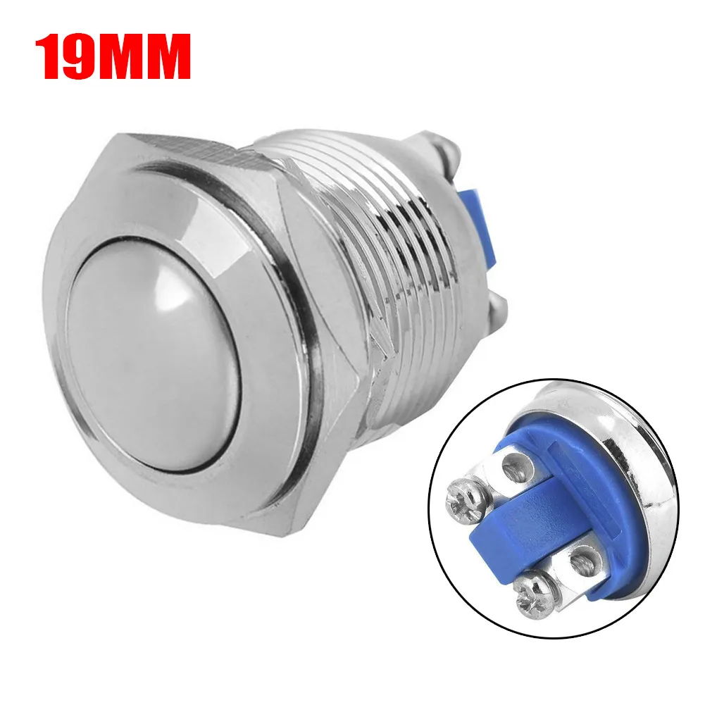 Heavy Duty Stainless Steel Waterproof Button Switch 20 AMP 12v Rated Ideal for Marine and Automotive Applications
Heavy Duty Stainless Steel Waterproof Button Switch 20 AMP 12v Rated Ideal for Marine and Automotive Applications
