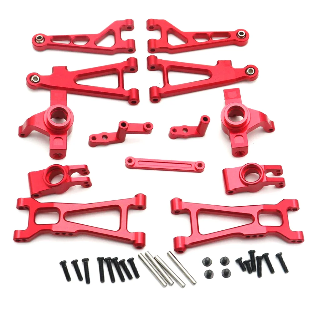 Metal Upgrade Parts Kit Swing Arm Steering Cup for Haiboxing HBX 16889 16890 SG1601 SG1602 1/16 RC Car Accessories Red
Metal Upgrade Parts Kit Swing Arm Steering Cup for Haiboxing HBX 16889 16890 SG1601 SG1602 1/16 RC Car Accessories Red