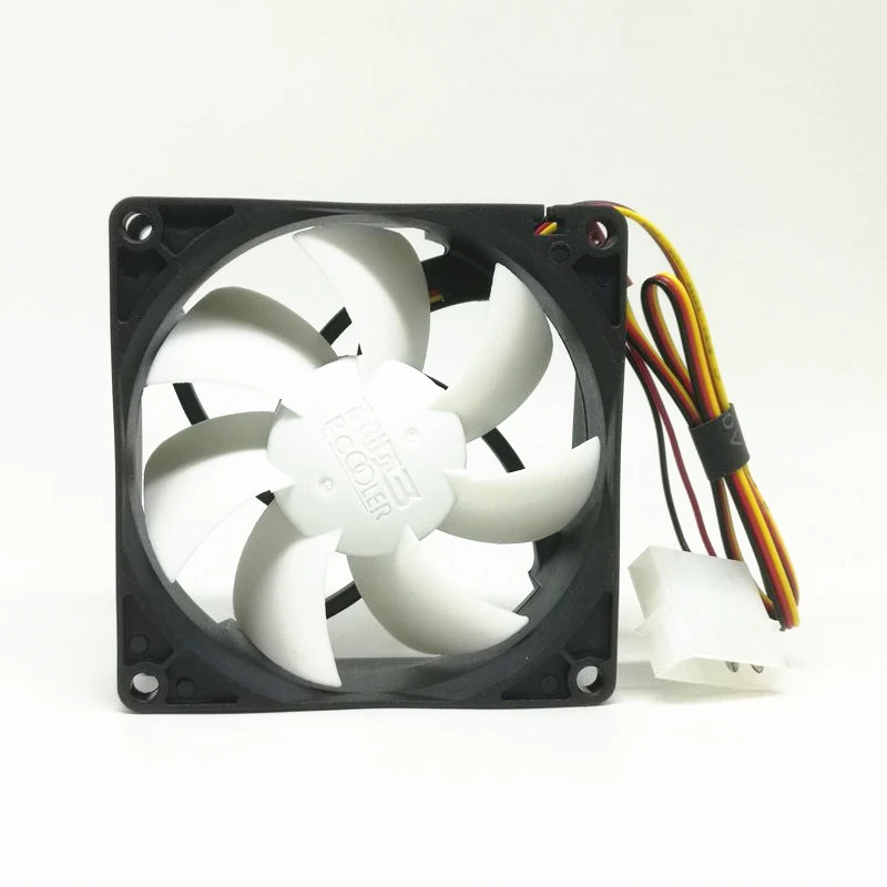 

New Hydro bearing DC12V Silent 80MM 8025 80*80*25MM 8*8*2.5CM chassis fan Computer case fan 3pin and 4D