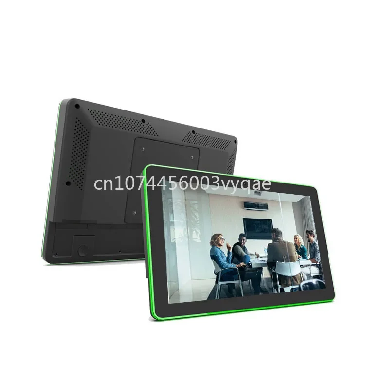 

LED Light Sided OEM Vesa Wall mounting POE Android Tablet PC 10.1 Inch touch Screen NFC RFID Tablet PC For Meeting Room Booking