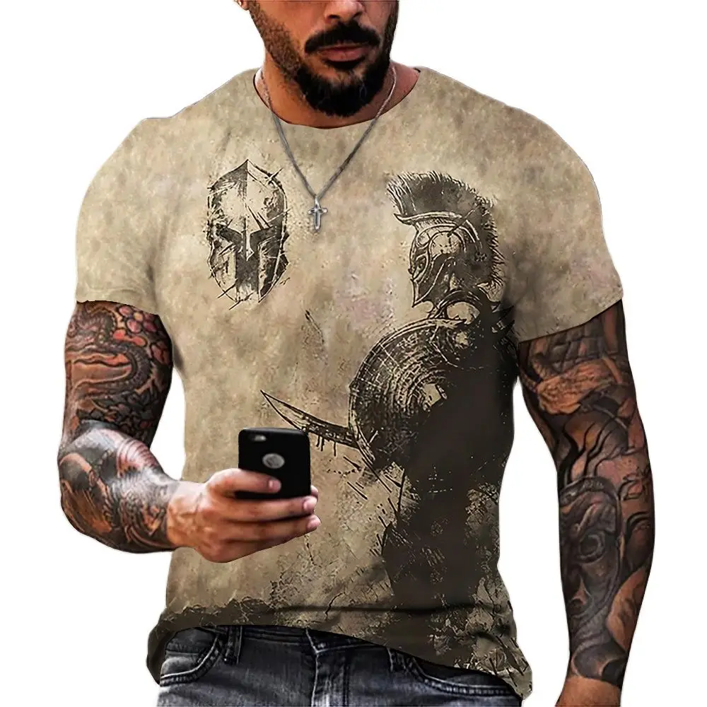 Vintage T-Shirts For Men 3D Crusades Printed Short Sleeve T Shirt Casual Summer Streetwear Oversized Tops Tees Shirt Men Clothes
Vintage T-Shirts For Men 3D Crusades Printed Short Sleeve T Shirt Casual Summer Streetwear Oversized Tops Tees Shirt Men Clothes