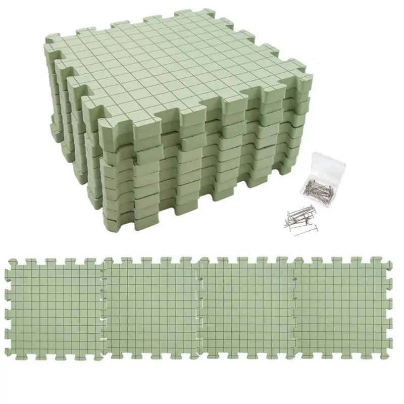 Blocking Knitting Board Foam Mats Grid Knitting Board Reusable Foam Crafts Precise Lightweight Blocking Board with T Pins
Blocking Knitting Board Foam Mats Grid Knitting Board Reusable Foam Crafts Precise Lightweight Blocking Board with T Pins