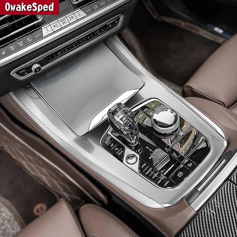 Stainless Steel Console Gear Shift Panel Cover Decoration Gearshift Trim For BMW X5 G05 2019-2022 LHD Car Interior Accessories
Stainless Steel Console Gear Shift Panel Cover Decoration Gearshift Trim For BMW X5 G05 2019-2022 LHD Car Interior Accessories