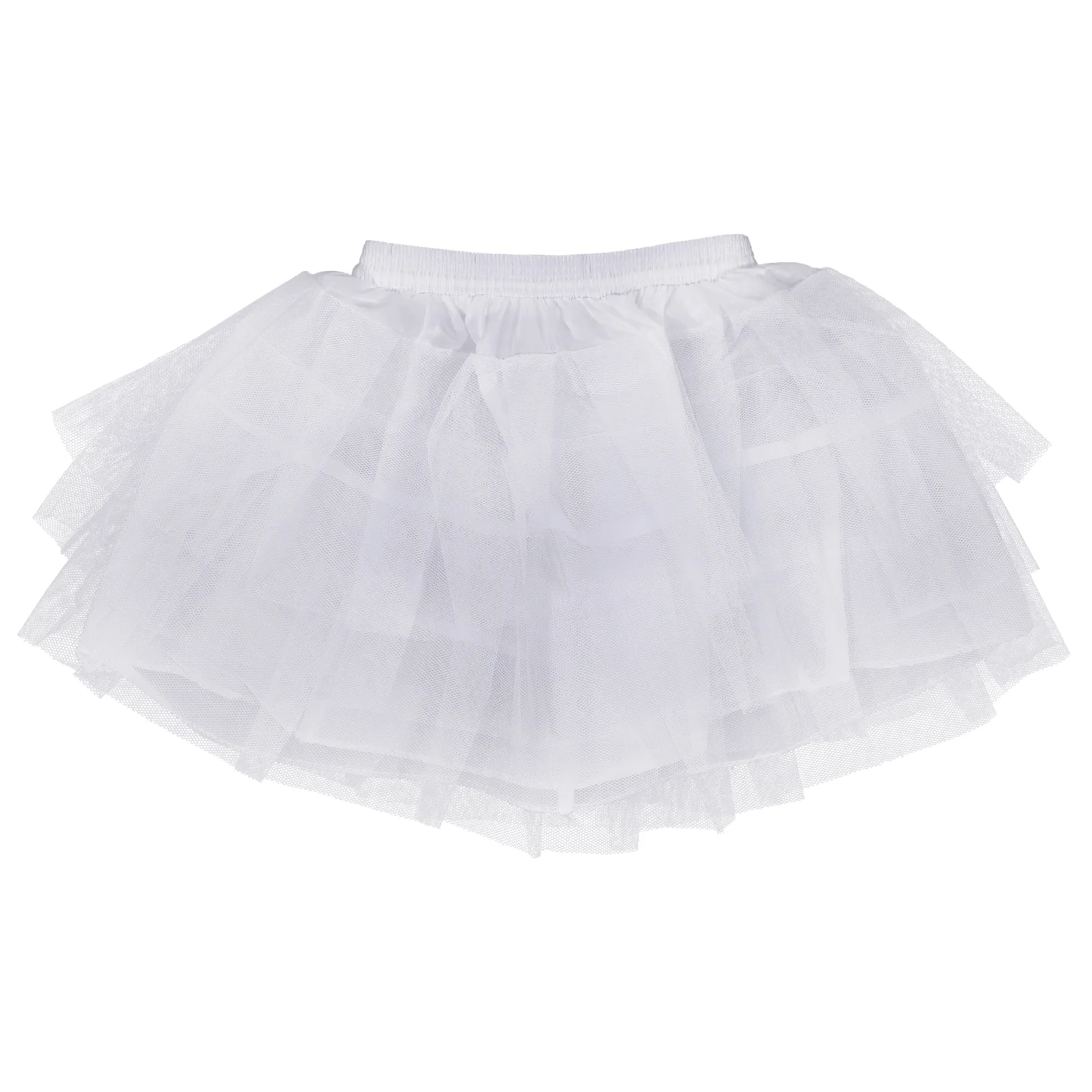 

Flower Girl Petticoat Tutu Skirt Crinoline Wedding Flower Children Layered Tulle Princess Dresses Underskirt Girls Tutu Skirts