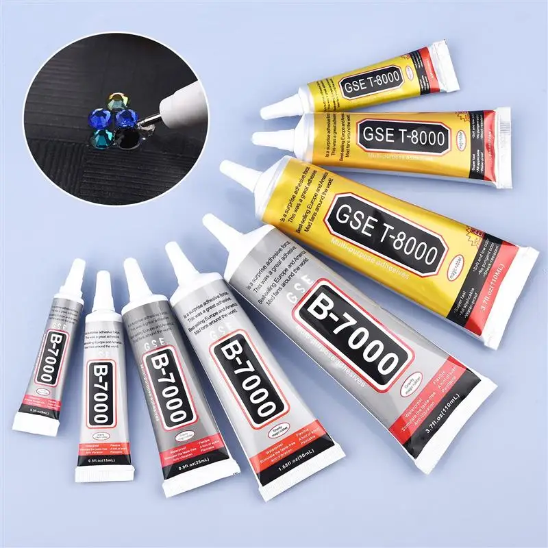 B7000/T8000 Clear Glue Contact Phone Repair Adhesive Universal DIY Glue With Applicator Jewelry Making Accessories 15/25/50ML
B7000/T8000 Clear Glue Contact Phone Repair Adhesive Universal DIY Glue With Applicator Jewelry Making Accessories 15/25/50ML