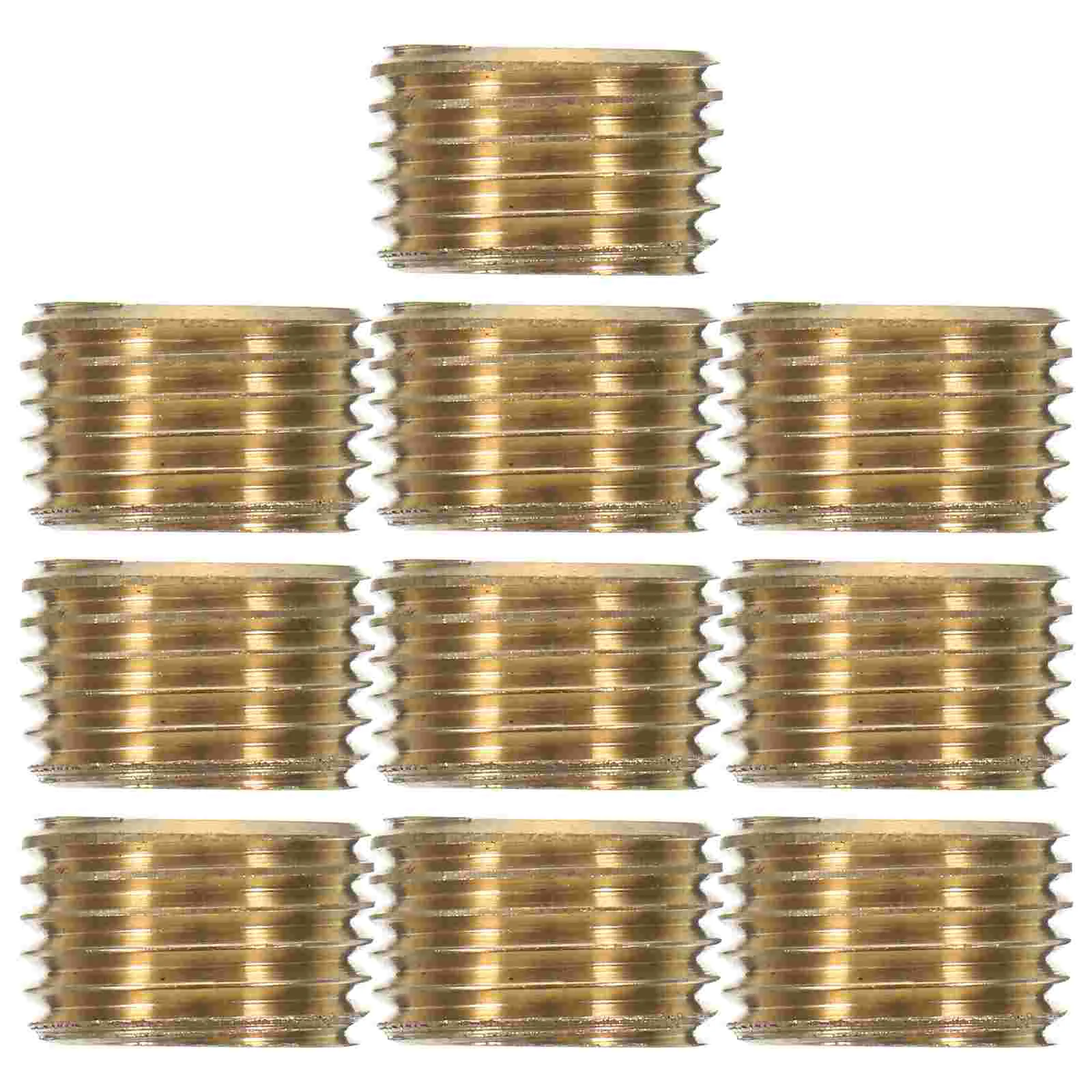10 Pcs Joints Hexagonal Tubing Connector Brass Pipe End Caps Accessories Adapter Sprinkler Plug Hose Coupling
10 Pcs Joints Hexagonal Tubing Connector Brass Pipe End Caps Accessories Adapter Sprinkler Plug Hose Coupling