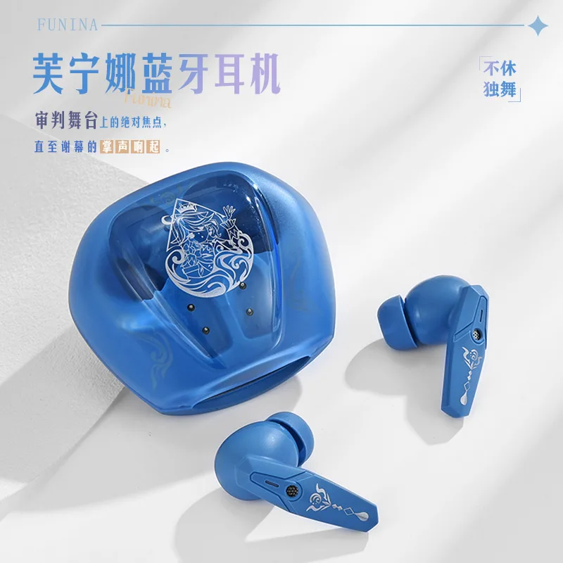 Беспроводные наушники Game Genshin Impact Furina Cospaly, наушники-вкладыши с шумоподавлением, Bluetooth-наушники 5,3 HD для Android
Беспроводные наушники Game Genshin Impact Furina Cospaly, наушники-вкладыши с шумоподавлением, Bluetooth-наушники 5,3 HD для Android