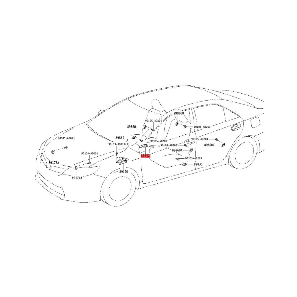 89952-06031 автомобильный ЭБУ-модуль обнаружения пассажира для Toyota Camry 2011-2016, автомобильный компьютерный осмотр 482811-10381
89952-06031 автомобильный ЭБУ-модуль обнаружения пассажира для Toyota Camry 2011-2016, автомобильный компьютерный осмотр 482811-10381