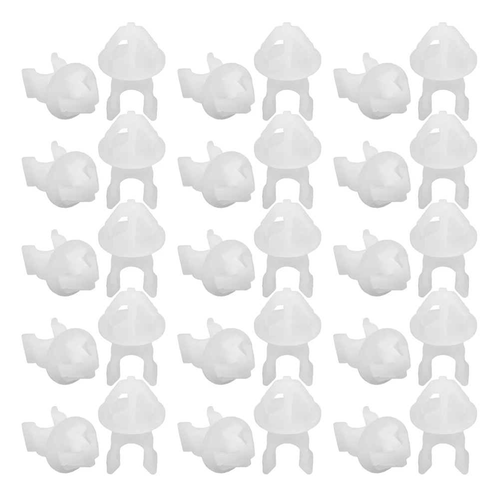 25mm Rivets Bumper Retainer Clip Fastener Support Holder 30pcs White Car Panel Hood Prop Rod 1.0 inches for Honda
25mm Rivets Bumper Retainer Clip Fastener Support Holder 30pcs White Car Panel Hood Prop Rod 1.0 inches for Honda