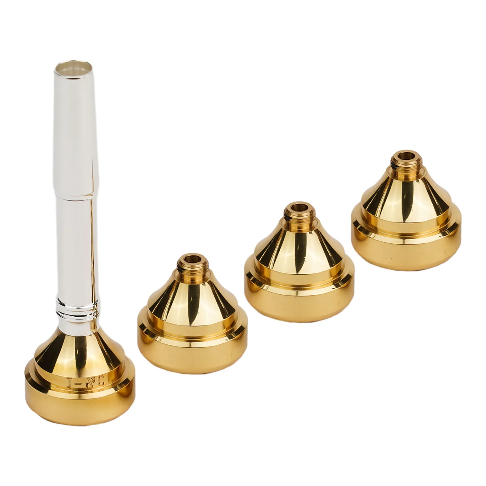 Practical Quality Useful Mouthpieces Set Trumpet Kit Mouthpiece Parts 3.15inch 7C 5C 3C 1.5C Accessories Brass
Practical Quality Useful Mouthpieces Set Trumpet Kit Mouthpiece Parts 3.15inch 7C 5C 3C 1.5C Accessories Brass
