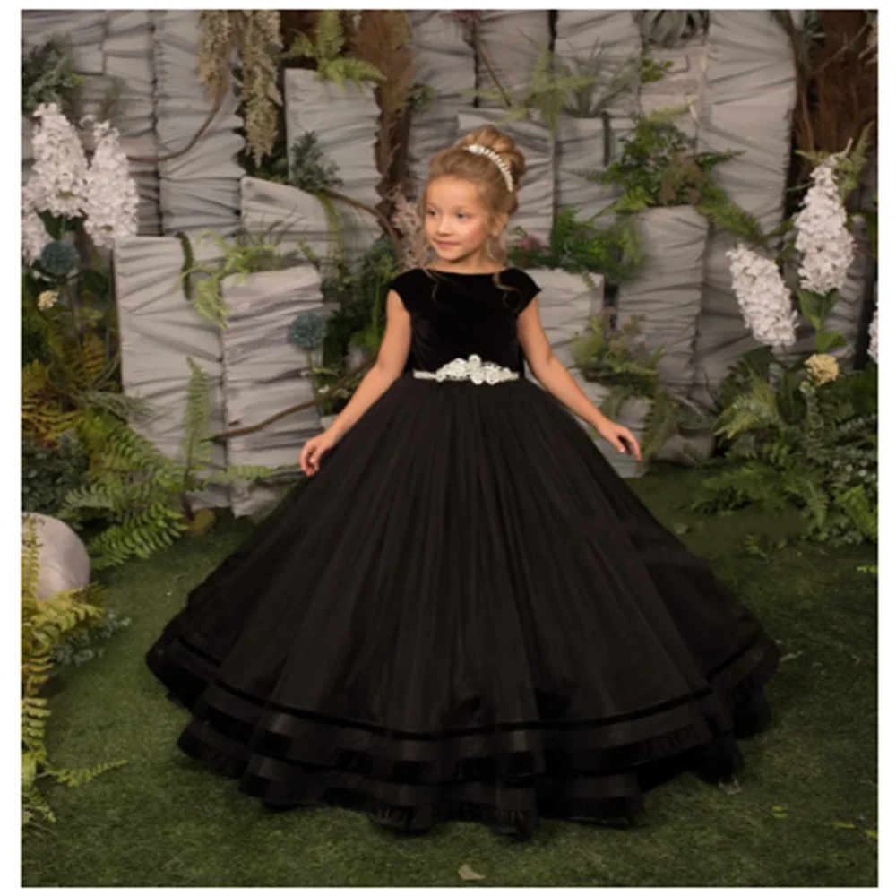 Flower Girl Dresses Cap Sleeve Party Wedding Ball Gowns Long Tulle Child Birthday Pageant First Communion Dress
Flower Girl Dresses Cap Sleeve Party Wedding Ball Gowns Long Tulle Child Birthday Pageant First Communion Dress