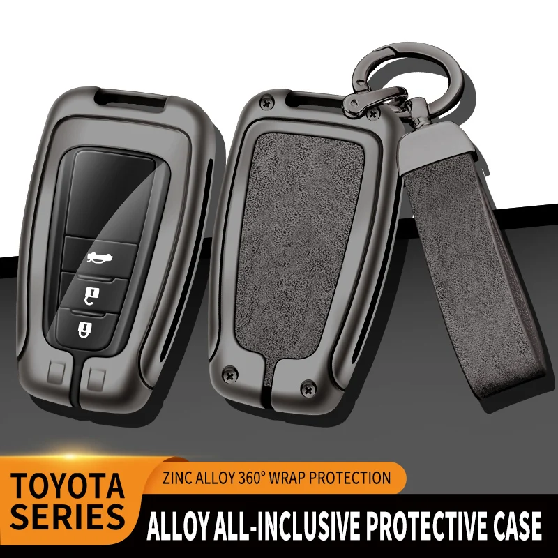 Zinc Alloy Car Remote Key Case Cover Shell For Toyota Prius Camry Corolla CHR C-HR RAV4 Land Cruiser Prado Keychain Accessories
Zinc Alloy Car Remote Key Case Cover Shell For Toyota Prius Camry Corolla CHR C-HR RAV4 Land Cruiser Prado Keychain Accessories