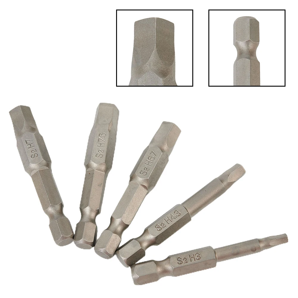 Drill Screwdriver Bits Tools 1/4 Inch 5pcs Gadgets Kit Set Steel W/Hole High Pentagonal 5-Piece 50mm Equipement
Drill Screwdriver Bits Tools 1/4 Inch 5pcs Gadgets Kit Set Steel W/Hole High Pentagonal 5-Piece 50mm Equipement