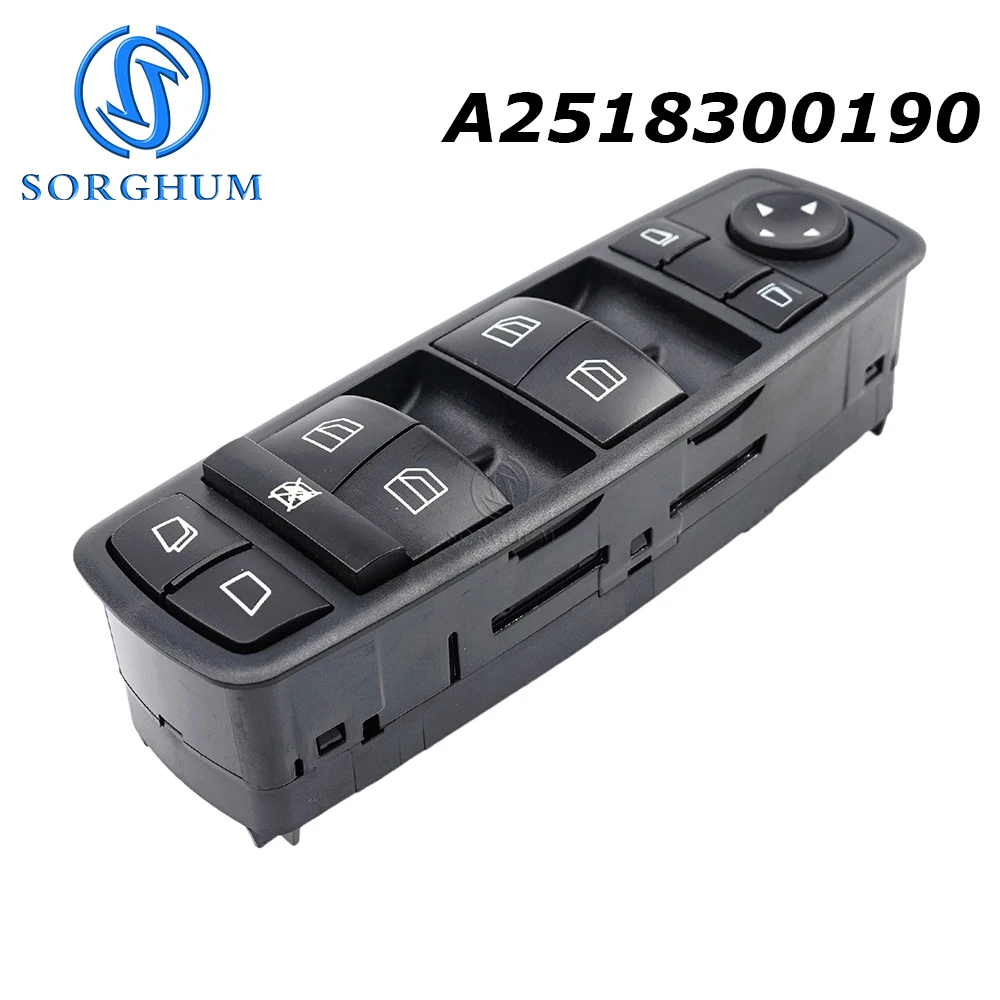 SORGHUM A2518300190 3-контактный электрический переключатель стеклоподъемника для Mercedes Benz GL R Class ML350 W251 X164 GL450 R350 R300 GL320 ML350
SORGHUM A2518300190 3-контактный электрический переключатель стеклоподъемника для Mercedes Benz GL R Class ML350 W251 X164 GL450 R350 R300 GL320 ML350