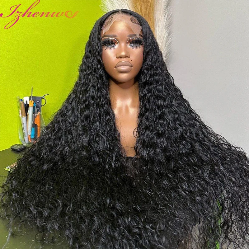 28 30 Inch Transparent Water Wave 13x6 Lace Front Human Hair Wigs Brazilian Water Curly 13x4 Frontal 5x5 Closure Wig For Women
28 30 Inch Transparent Water Wave 13x6 Lace Front Human Hair Wigs Brazilian Water Curly 13x4 Frontal 5x5 Closure Wig For Women