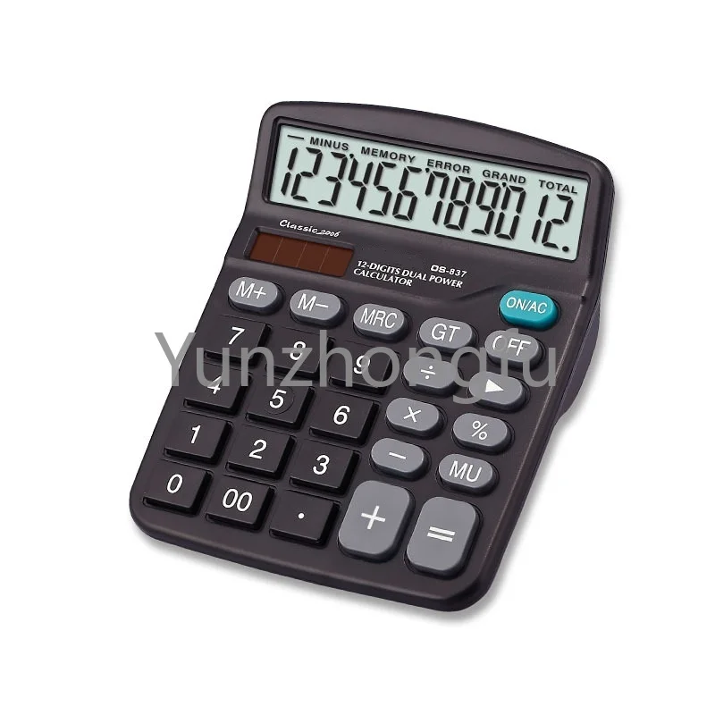 High Quality Factory Price Popular ABS Black Material 12 Digits Calculating Machine Calculadora Calculator
High Quality Factory Price Popular ABS Black Material 12 Digits Calculating Machine Calculadora Calculator