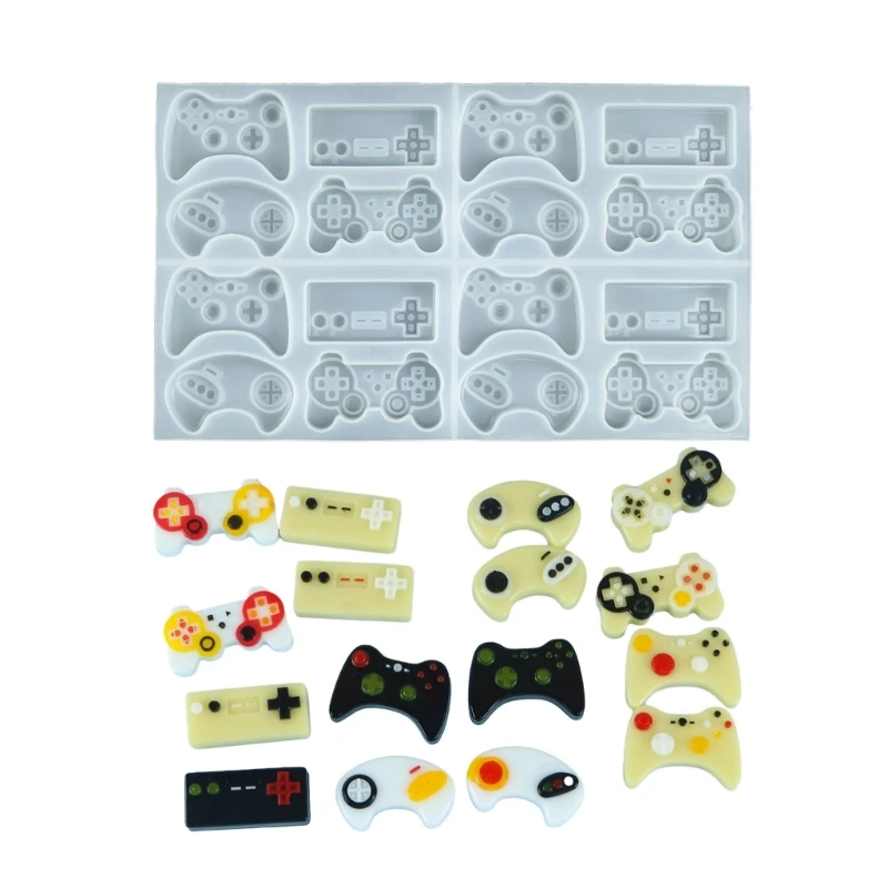 Game Console Handle Mold Pendant Silicone Resin Mold Game Controller Keychain Cake Fondant Mold Jewelry Baking Making
Game Console Handle Mold Pendant Silicone Resin Mold Game Controller Keychain Cake Fondant Mold Jewelry Baking Making