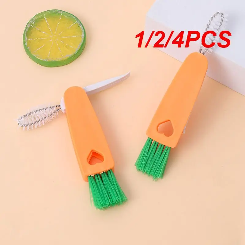 1/2/4PCS Cup Cover Cleaning Brush Creative Design Is Not Like A Power School Folding Design For Easy Storage
1/2/4PCS Cup Cover Cleaning Brush Creative Design Is Not Like A Power School Folding Design For Easy Storage