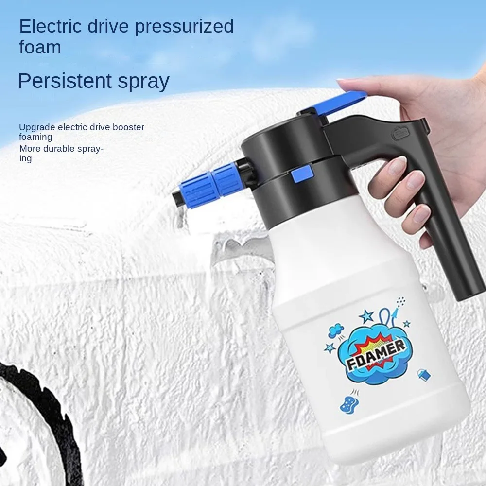 Alkali Can Resistant Electric Foam Sprayer New 1.5L Water Sprayer Foam Lance USB Rechargeable Car Wash Foam Lance Car Wash
Alkali Can Resistant Electric Foam Sprayer New 1.5L Water Sprayer Foam Lance USB Rechargeable Car Wash Foam Lance Car Wash