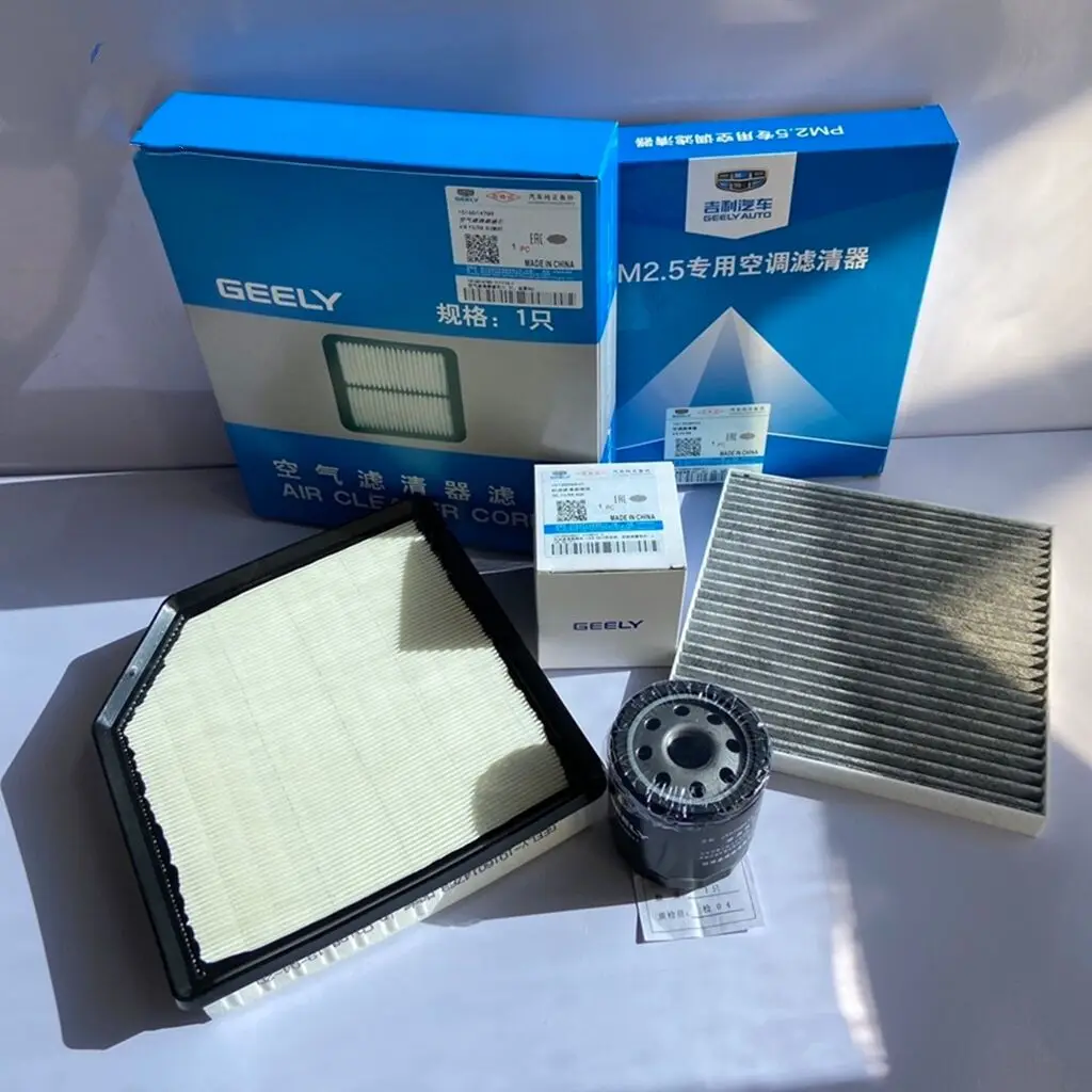 

Suitable for geely vision SUV X6 1.3t /1.8L air filter, a / C filter, oil filter 3 pcs a set