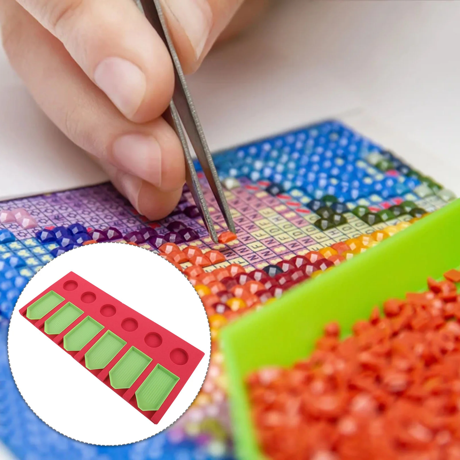 Tool Container Sponge Tray Rhinestone Holder Picture Tools Trays Dotting Accessories Organizer Rhinestones
Tool Container Sponge Tray Rhinestone Holder Picture Tools Trays Dotting Accessories Organizer Rhinestones