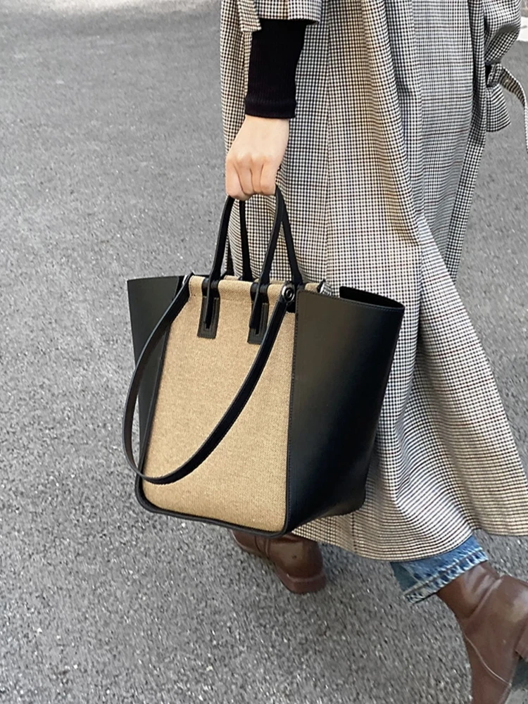 

Fashion Hit-Colors Wing Bag Genuine Leather Women Bat Bag\Handbag Real Leather Lady Tote Shoulder Commuter Shopping Bag Big