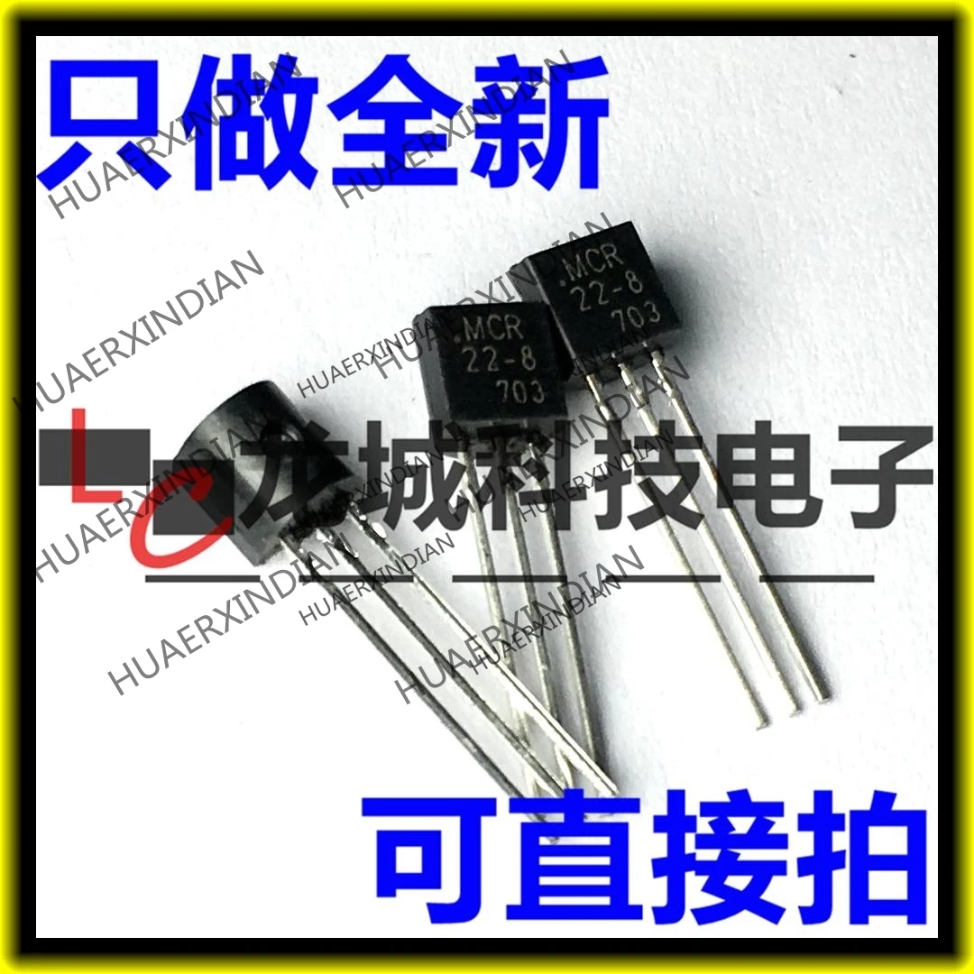 10PCS/LOT NEW MCR22-8 MCR22-8RL1G TO-92 ON in stock 
10PCS/LOT NEW MCR22-8 MCR22-8RL1G TO-92 ON in stock